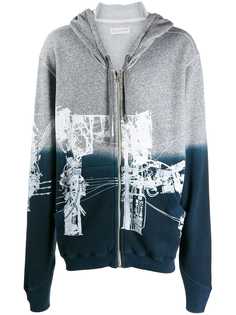 Faith Connexion oversized zip-up hoodie