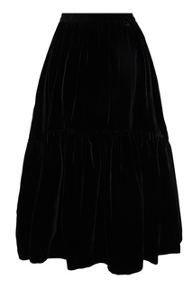 Черная бархатная юбка Abby Cecilie Bahnsen