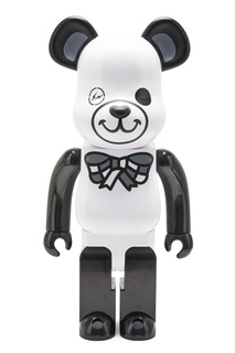 Статуэтка для интерьера Bearbrick Freemasonry x Fragmentdesign White 1000% Medicom Toy