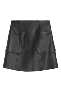 Черная юбка с карманами Bonpoint