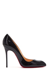 Черные лакированные туфли Corneille 100 Christian Louboutin