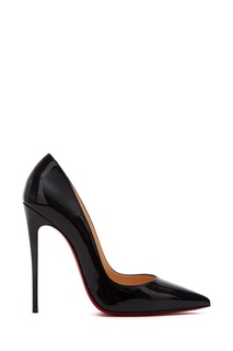 Черные лакированные туфли So Kate 120 Christian Louboutin