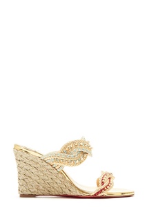Босоножки на танкетке Normandie 85 Christian Louboutin