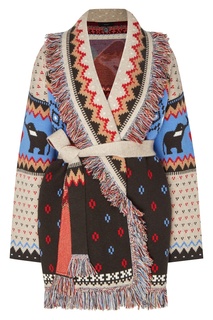 Кашемировый кардиган со слонами Alanui