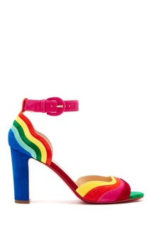 Разноцветные босоножки Degratissimo 85 Christian Louboutin