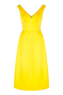 Ярко-желтое платье с V-образными вырезами Maison Bohemique