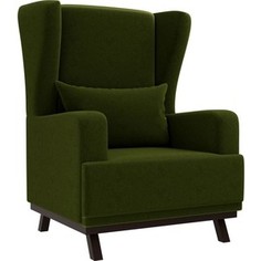 Кресло АртМебель Джон микровельвет зеленый