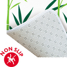 Коврик для ванной Tatkraft GREEN BAMBOO ULTRA SOFT со специальным противоскользящим основанием, 50 x 80 см (14954)
