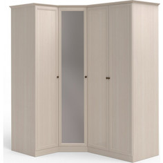 Шкаф угловой (1-дверный + угловой с зеркалом +2-х дверный) Шатура Camilla FU5-01.T8L 485890