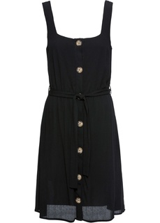 Платье с текстильным поясом Bonprix