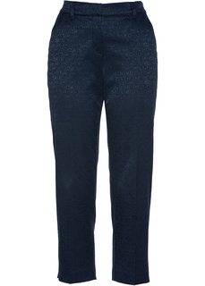 Брюки жаккардовые, 7/8 Bonprix