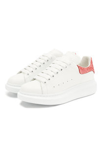 Кожаные кеды Alexander McQueen