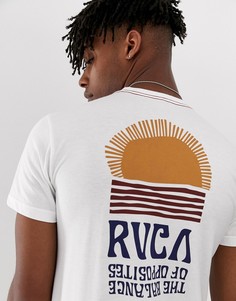Белая футболка RVCA Daybreak - Белый
