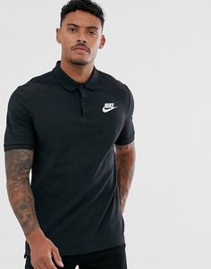 Черная футболка-поло Nike - Черный