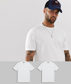 Набор свободных футболок с круглым вырезом ASOS DESIGN 2 шт.