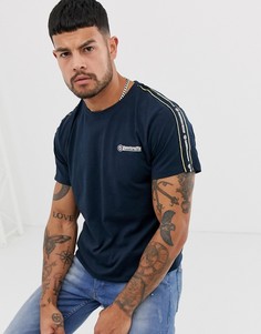 Футболка с принтом Lambretta - Темно-синий