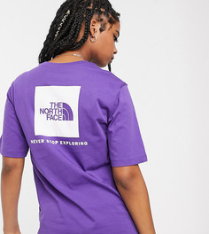 Фиолетовая футболка бойфренда The North Face эксклюзивно для ASOS - Фиолетовый