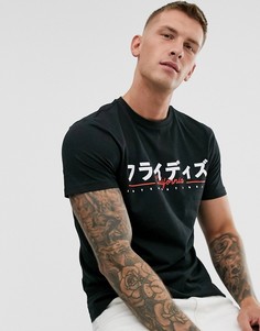 Черная футболка с принтом New Look Cali - Черный