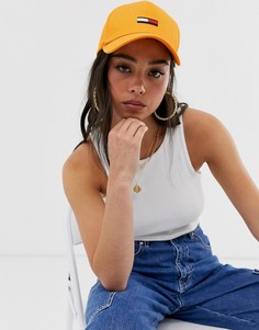 Кепка с логотипом в виде флажка Tommy Jeans - Желтый