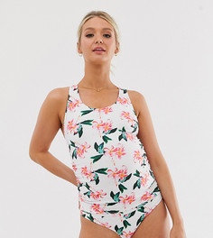 Эксклюзивный танкини с цветочным принтом Peek & Beau Eco Maternity - Мульти