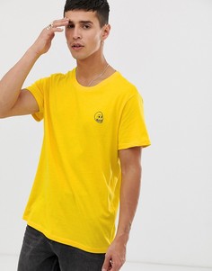 Футболка с черепом Cheap Monday - Желтый
