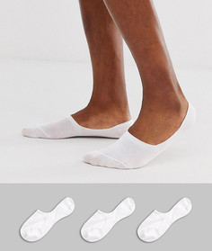 Комплект из 3 пар белых носков Selected Homme - Белый