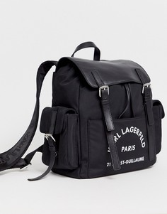 Рюкзак Karl Lagerfeld rue st guillaume - Черный