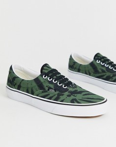 Зеленые кроссовки с принтом тай-дай Vans Era