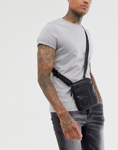 Небольшая сумка через плечо для авиапутешествий Calvin Klein - Черный