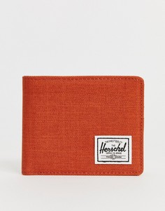 Кредитница цвета ржавчины с карманом для монет и RFID-защитой Herschel Supply Co Roy - Красный