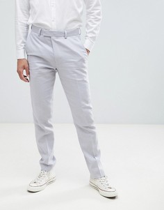 Льняные брюки узкого кроя French Connection Wedding - Серый
