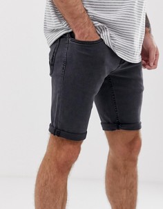 Серые джинсовые шорты Celio - Серый