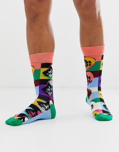 Носки с черепами Happy Socks X Andy Warhol - Мульти