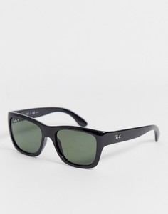 Черные солнцезащитные очки-вайфареры Ray Ban - Черный
