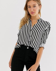 Рубашка в полоску Monki - Мульти