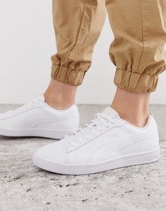 Белые кроссовки Puma smash V2