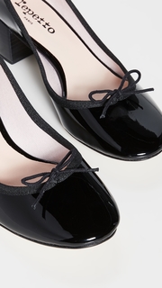 Repetto Farah Block Heel Pumps