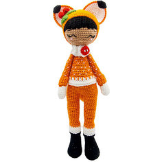 Вязаная игрушка Niki Toys Кукла Люси лисица