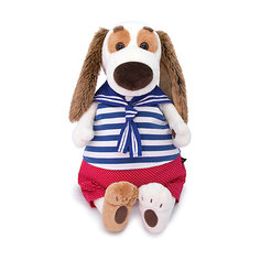 Мягкая игрушка Budi Basa Собака Бартоломей в морском костюме, 27см