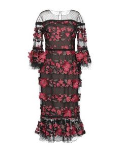 Платье длиной 3/4 Marchesa Notte