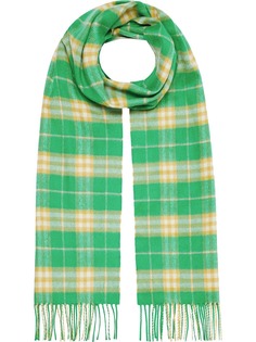 Burberry кашемировый шарф в клетку Vintage