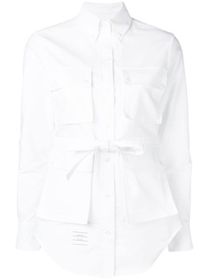 Thom Browne оксфордская рубашка на завязке