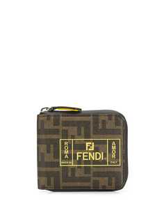 Fendi Roma Amor stamp wallet