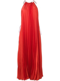Stella McCartney плиссированное платье халтер