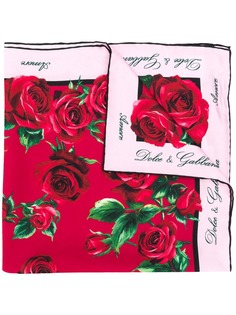 Dolce & Gabbana платок с цветочным принтом
