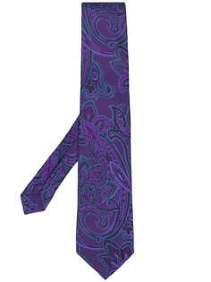 Etro paisley patterned tie
