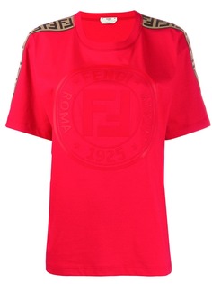 Fendi monogram print T-shirt