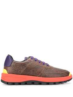 Etro contrast sole sneakers