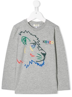 Kenzo Kids топ Tiger and Friends