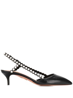 Aquazzura Pearl 45mm pumps